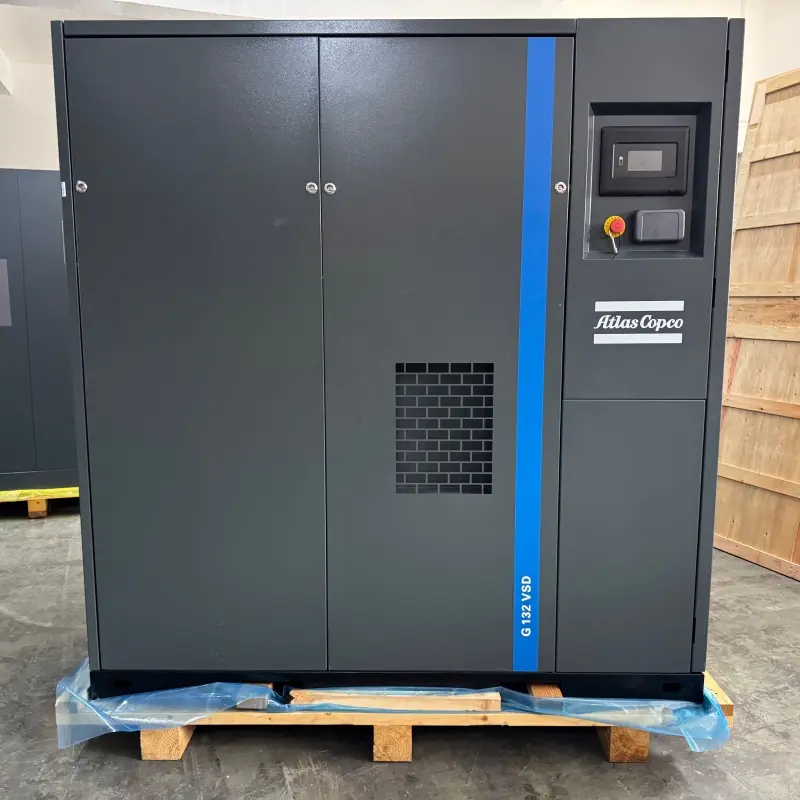 அட்லஸ் காப்கோ G132VSD எண்ணெய் உட்செலுத்தப்பட்ட திருகு அமுக்கி 400V 50HZ மாறி வேக இயக்கி அட்லஸ் காப்கோ G132VSD எண்ணெய் உட்செலுத்தப்பட்ட திருகு அமுக்கி 400V 50HZ மாறி வேக இயக்கி