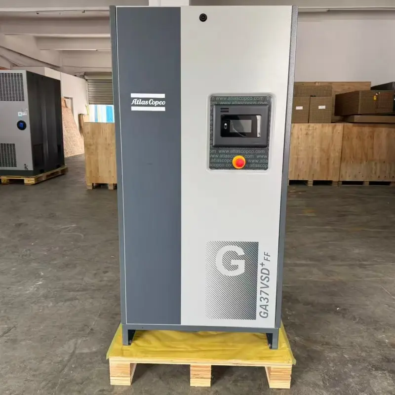 அட்லஸ் காப்கோ GA37 VSD+ FF 37kW 50HP ஆயில்-இன்ஜெக்டட் ஸ்க்ரூ ஏர் கம்ப்ரசர்