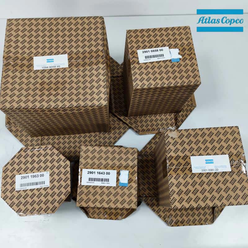 அட்லஸ் காப்கோ உதிரி பாகங்கள் எண்ணெய் பிரிப்பான் கிட் 2901085800 2901164300 2901196300 1094805899 2901056622