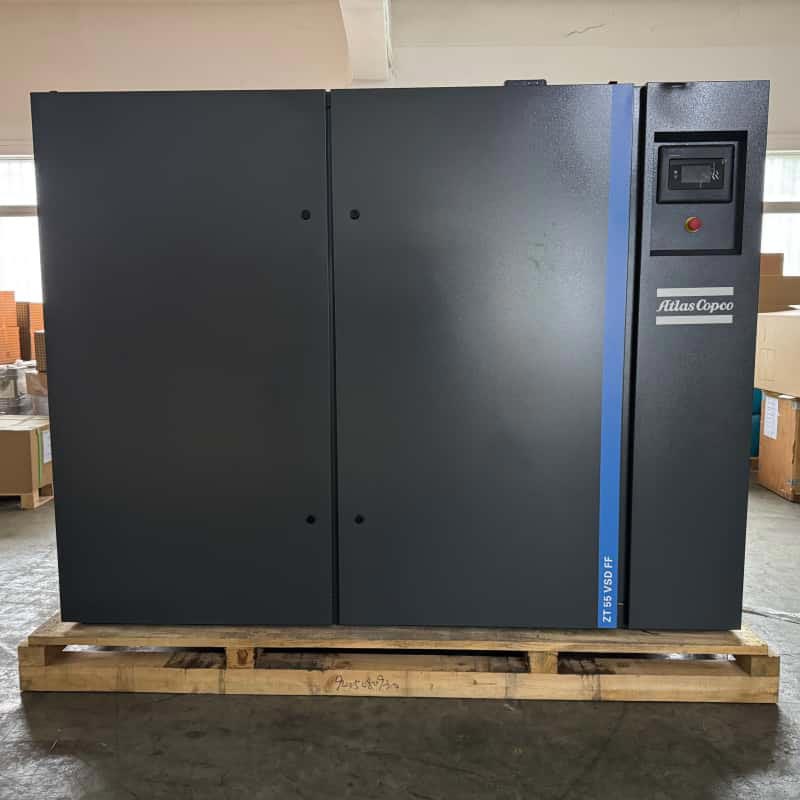 Atlas Copco ZT55 VSD FF | மருந்து உணவுத் தொழில் வகுப்பு 0க்கான எண்ணெய் இல்லாத காற்று அமுக்கி 55kW